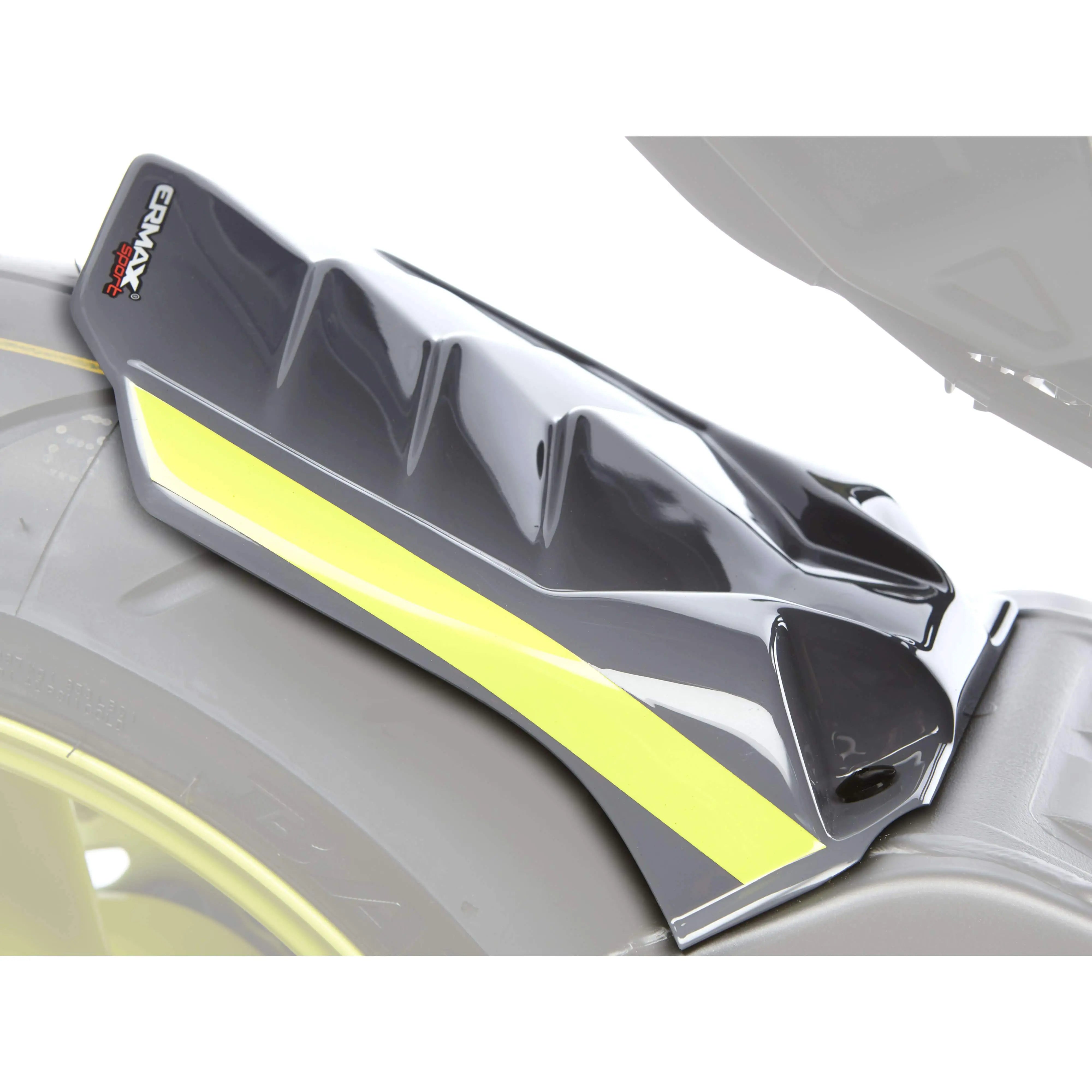 Ermax Hugger | Gloss Grey/Yellow (Nimbus Grey/Fluo Yellow) | Yamaha MT-10 2016>2017 - Shop name