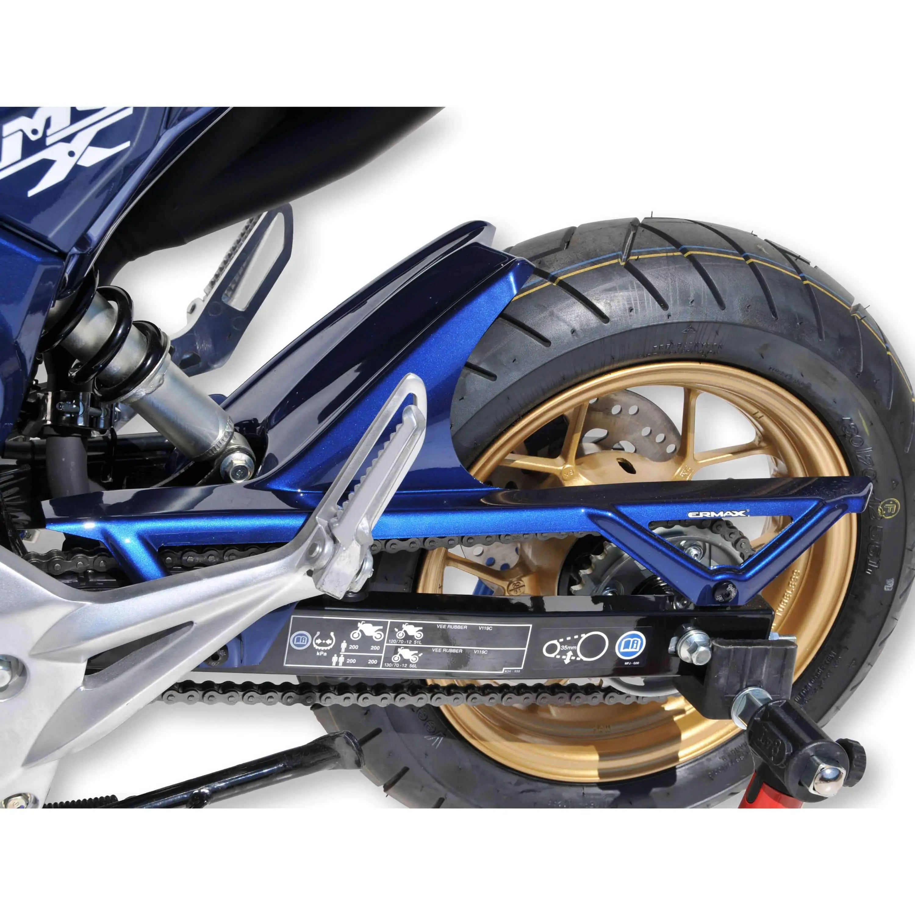 Ermax Hugger | Hugger | Metallic Blue (Candy Pisces Blue) | Honda MSX 125 2014>2015 - Shop name
