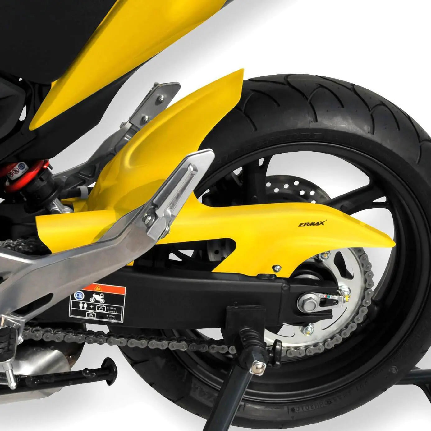 Ermax Hugger | Light Metallic Yellow (Pearl Sprint Yellow) | Honda CB 600 F Hornet 2011>2011 - Shop name