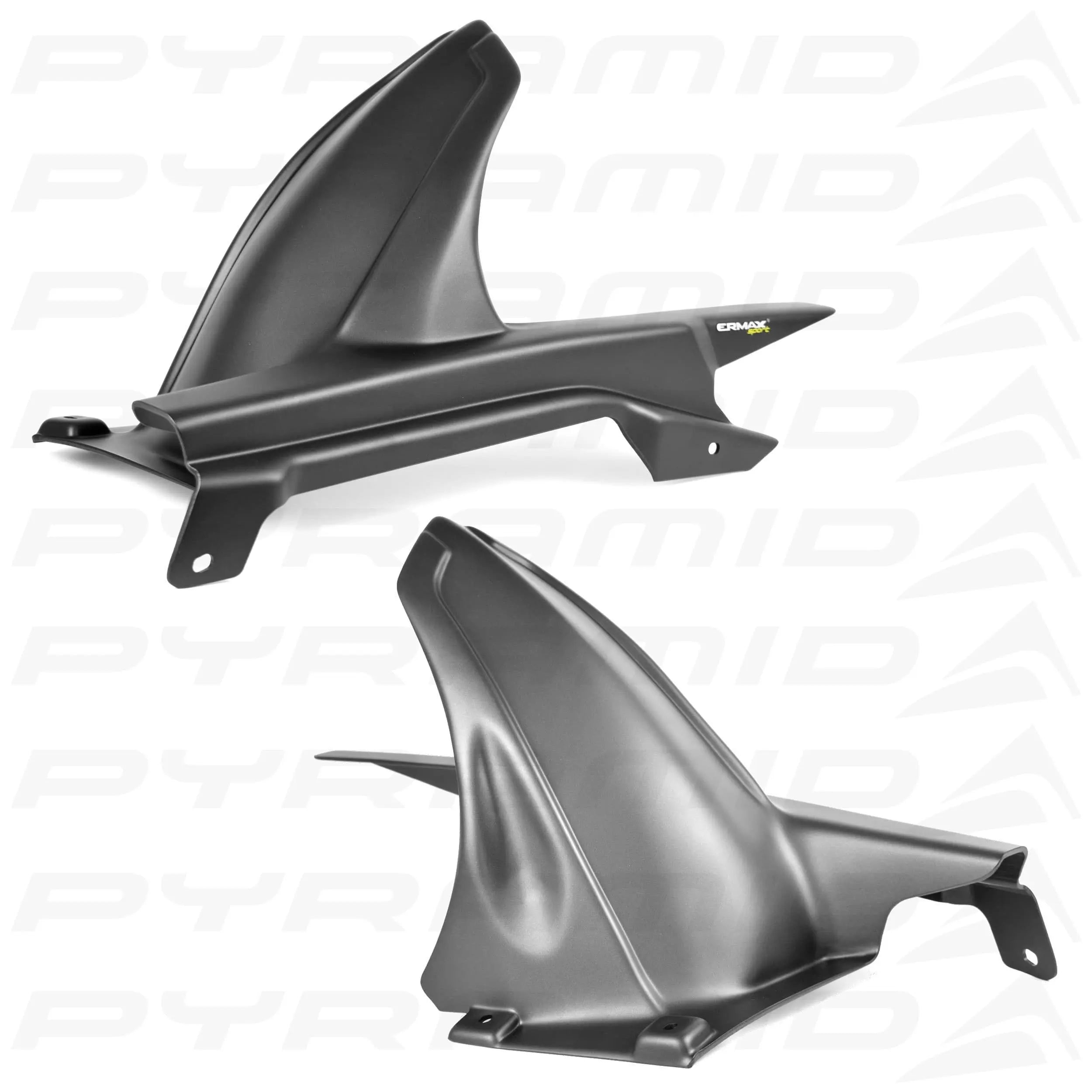 Ermax Hugger | Matte Black (Matte Gunpowder Black) | Honda CB 500 X 2019>2024 - Shop name