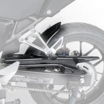 Ermax Hugger | Matte Black (Matte Gunpowder Black Metal) | Honda CB 500 X 2013>2015 - Shop name