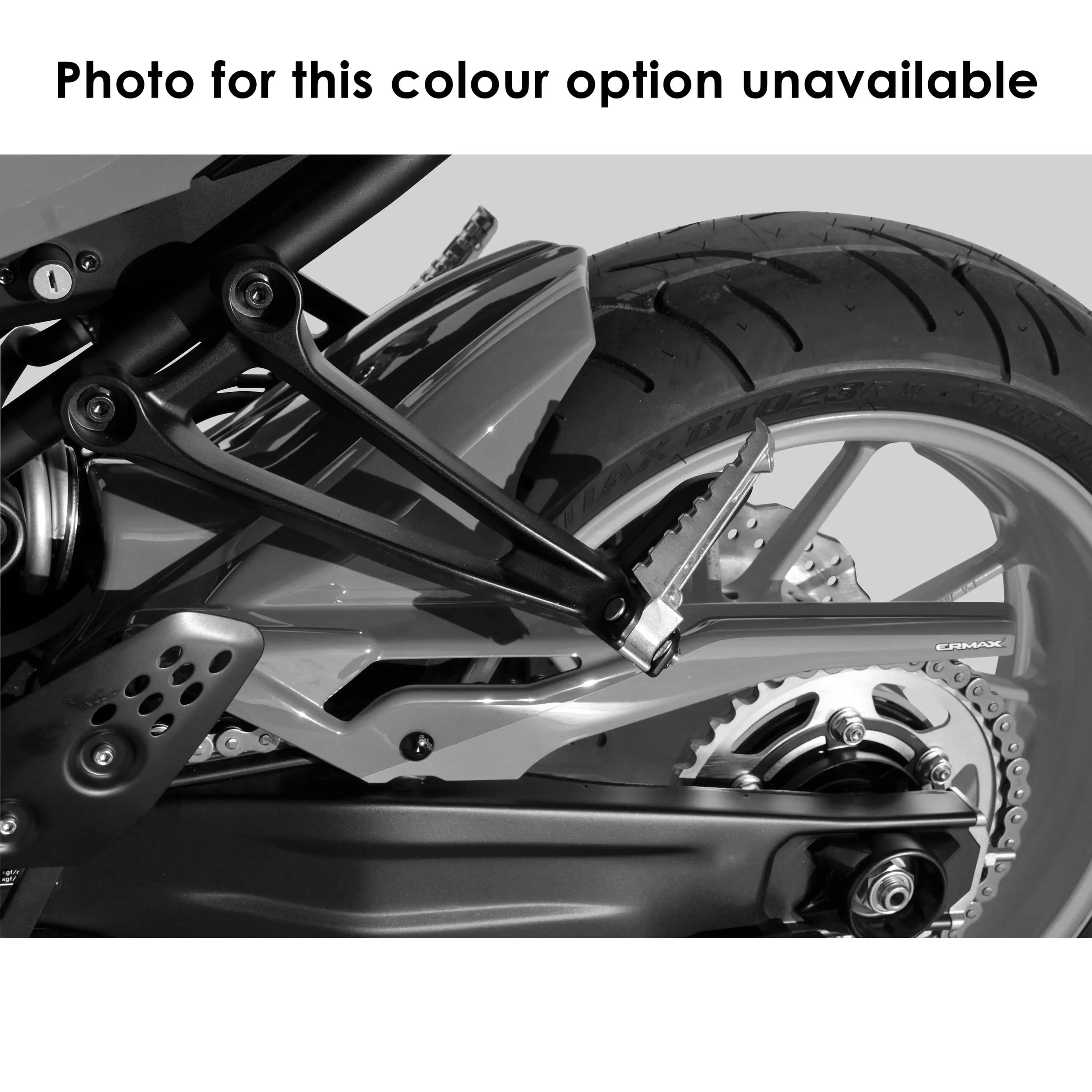 Ermax Hugger | Matte Black and Matte Grey | Yamaha MT-07 2014>2015 - Shop name