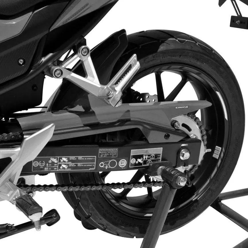 Ermax Hugger | Matte Black/Gloss Red (Graphite Black/Millenium Red) | Honda CB 500 F 2016>2018 - Shop name