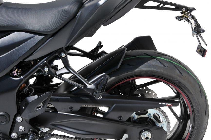 Ermax Hugger | Matte Metallic Black | Suzuki GSX-S 750 2017>2021 - Shop name