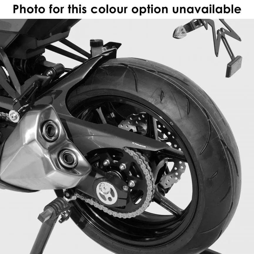 Ermax Hugger | Met Black/Met Grey/Met Green (Spark Black/Graphite Grey/Candy Lime) | Kawasaki Z 1000 2014>2018 - Shop name