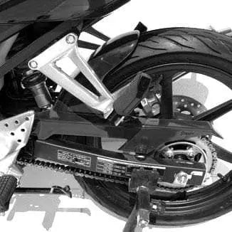 Ermax Hugger | Metallic Black (Ebony Black) | Honda CBR 125 R 2004>2009 - Shop name