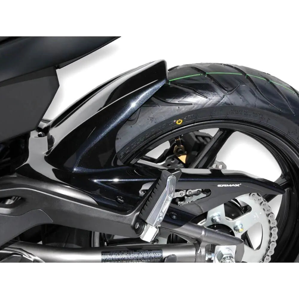 Ermax Hugger | Metallic Black (Metallic Spark Black) | Kawasaki ER-6F 2012>2015 - Shop name
