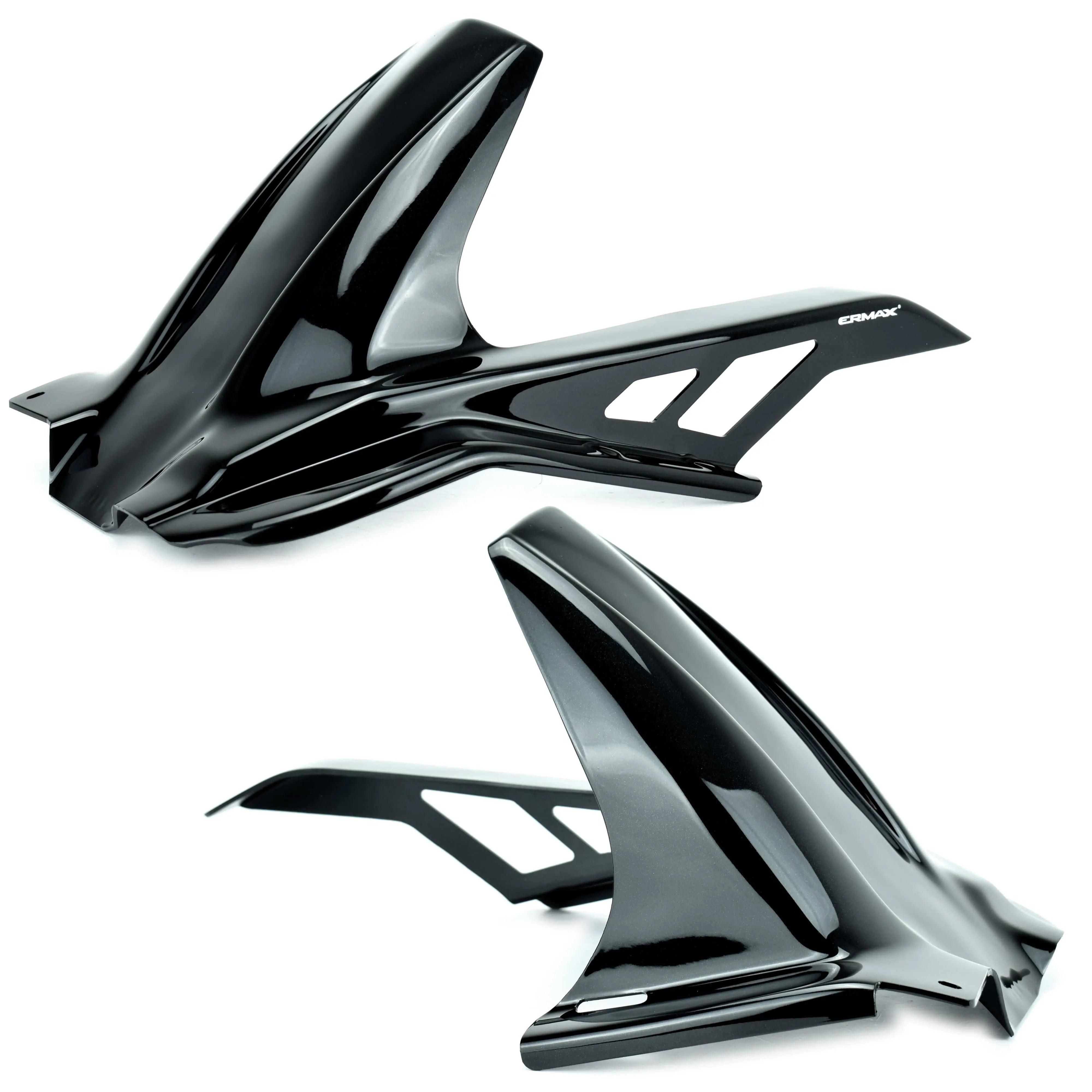 Ermax Hugger | Metallic Black (Metallic Spark Black) | Kawasaki Versys 650 2010>2014 - Shop name