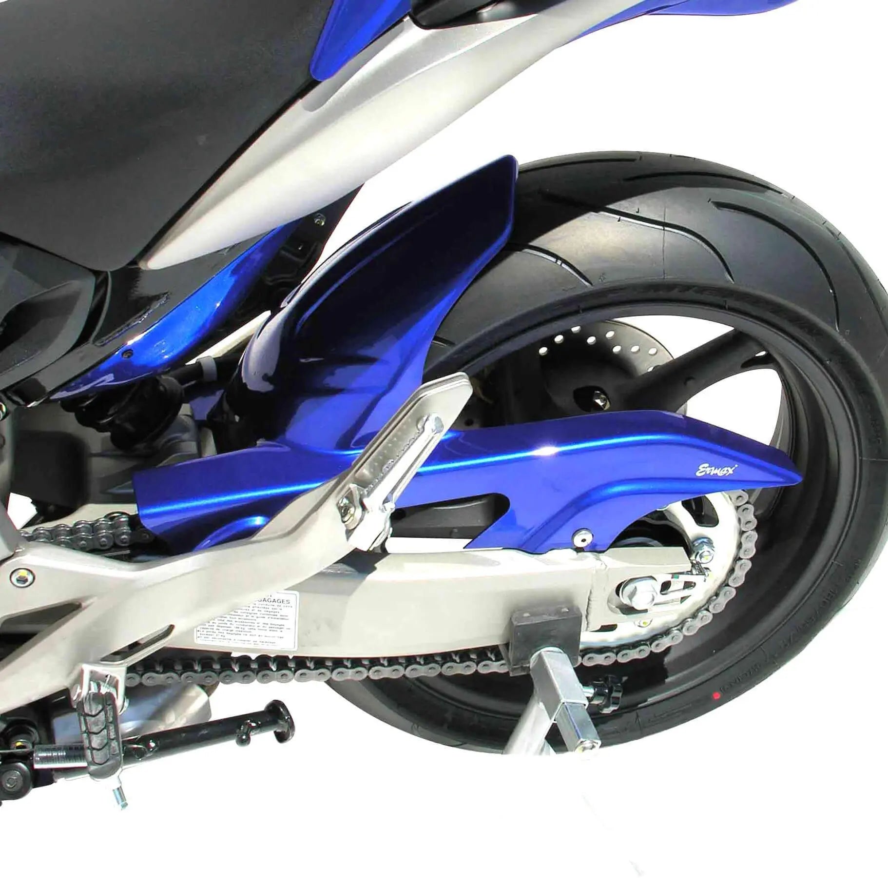 Ermax Hugger | Metallic Blue (Candy Tahitian Blue) | Honda CB 600 F Hornet 2007>2010 - Shop name