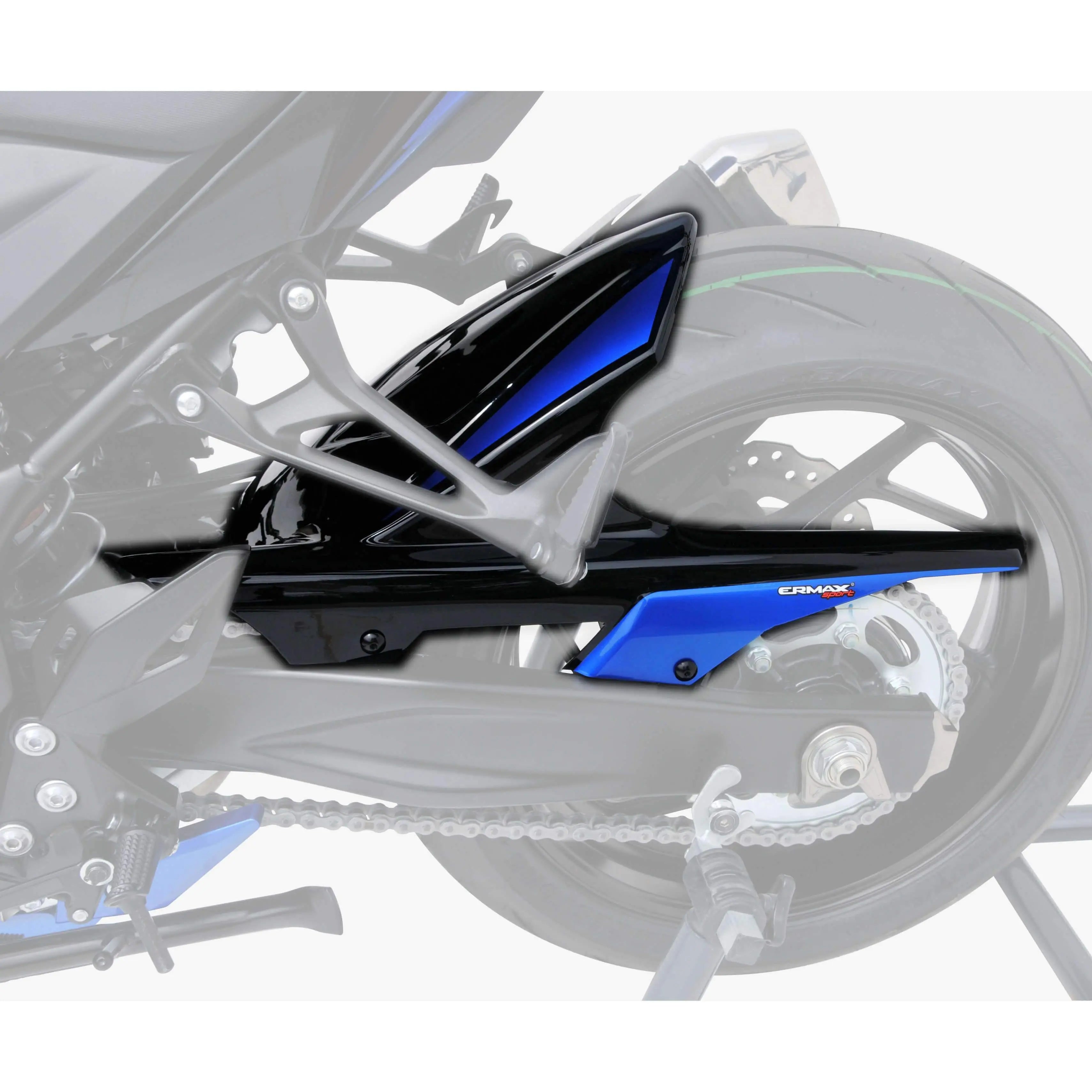 Ermax Hugger | Metallic Blue/Metallic Black (Triton Blue/Spark Black) | Suzuki GSX-S 750 2017>2021 - Shop name