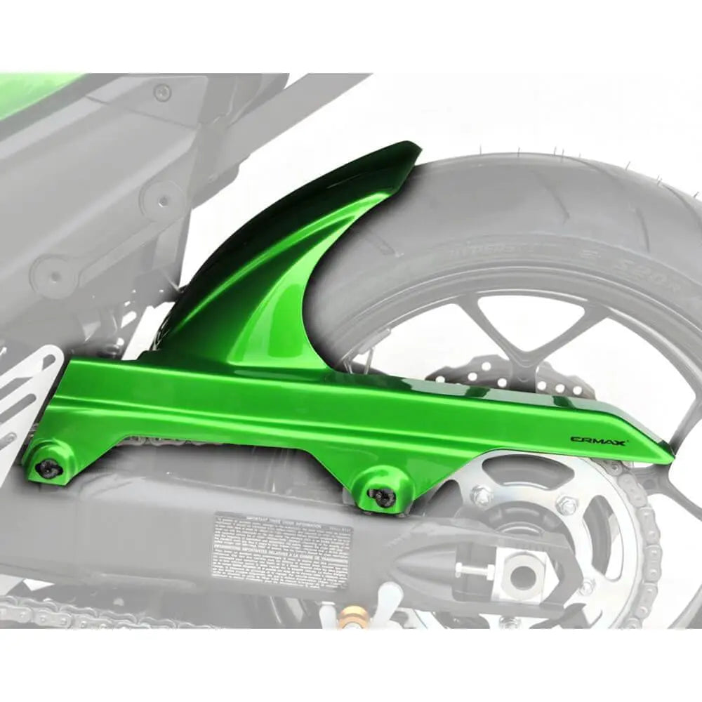 Ermax Hugger | Metallic Green (Candy Lime Green) | Kawasaki ZZR 1400 2008>2016 - Shop name