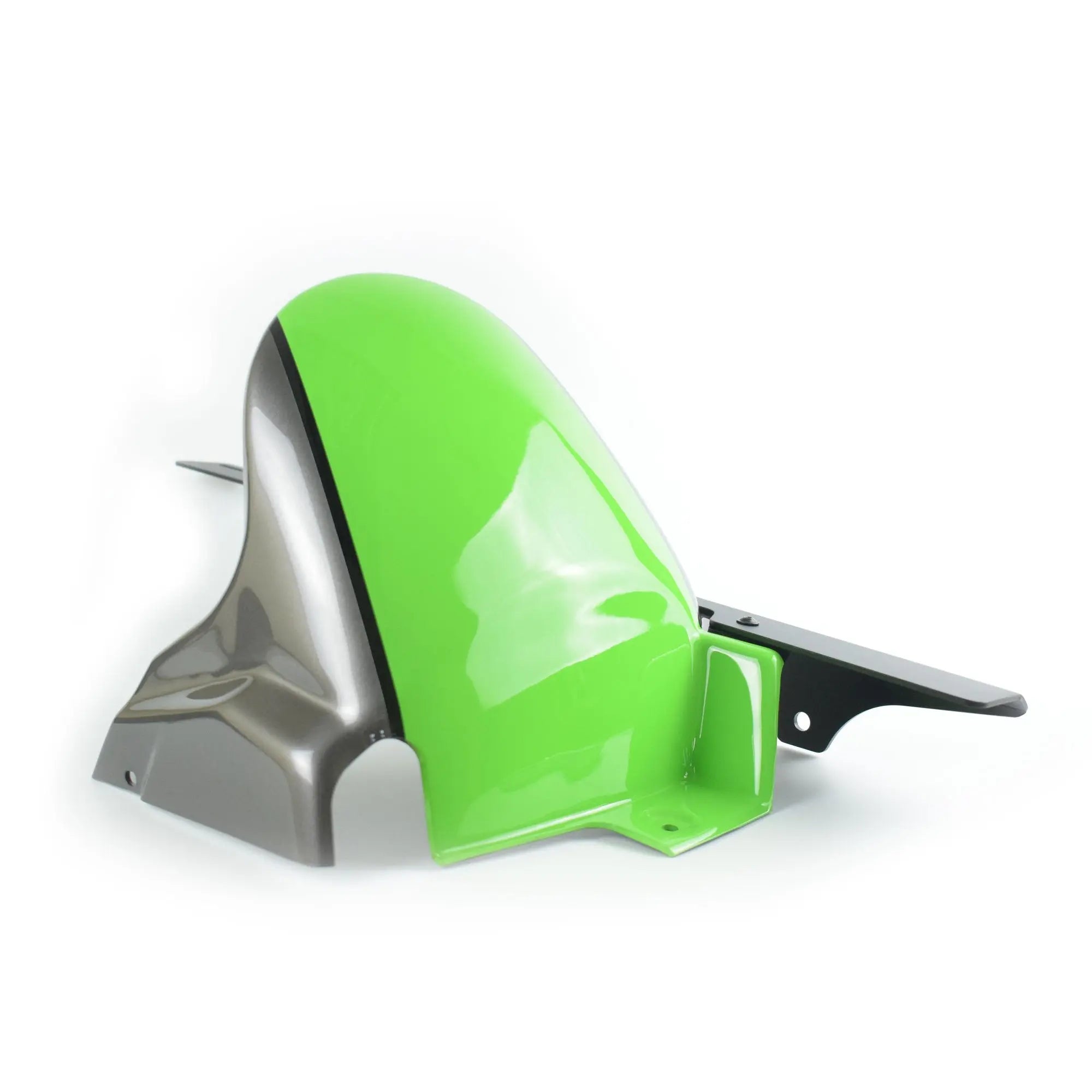 Ermax Hugger | Metallic Grey/Lime Green | Kawasaki Z 900 RS 2017>Current - Shop name