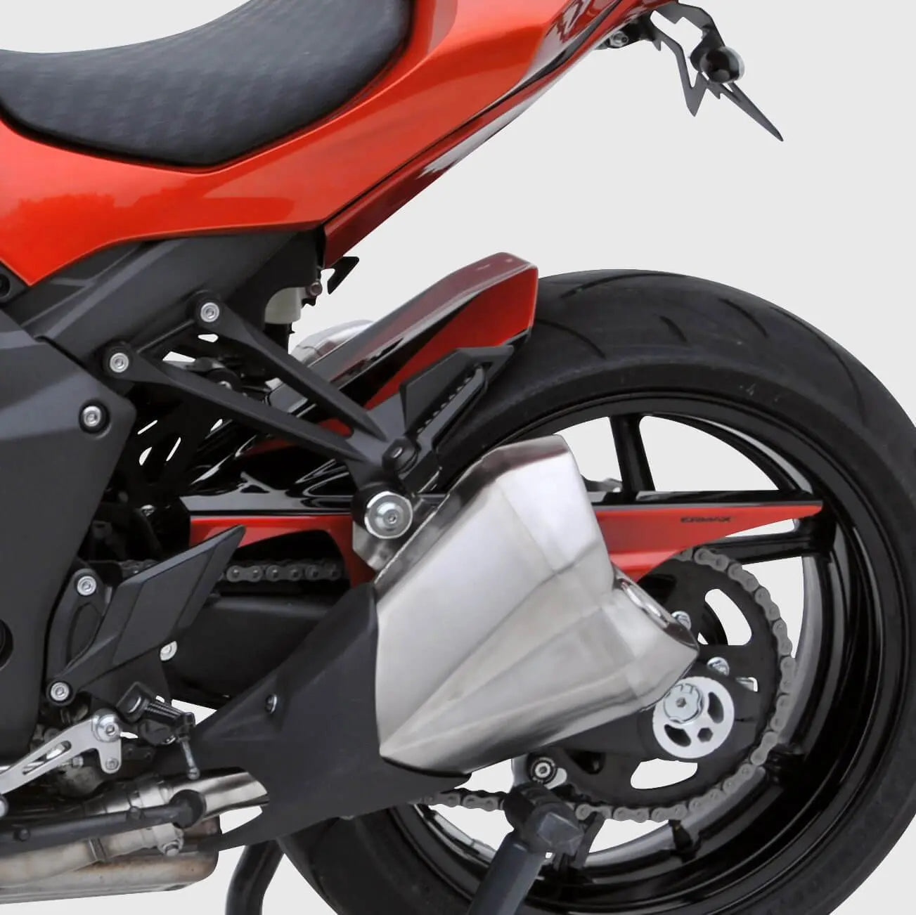 Ermax Hugger | Metallic Orange/Metallic Black (Candy Burnt Orange/Spark Black) | Kawasaki Z 1000 2014>2014 - Shop name