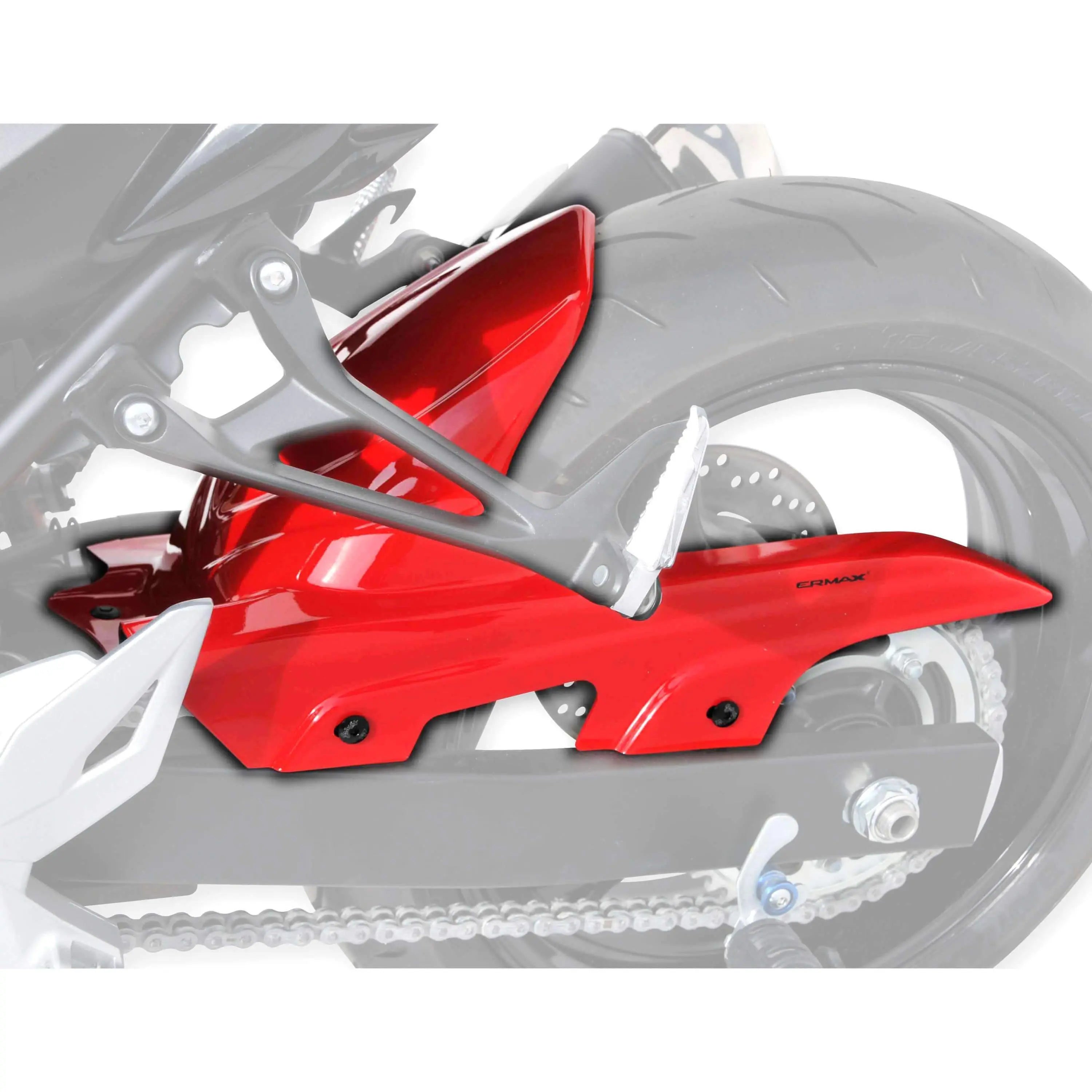 Ermax Hugger | Metallic Red (Pearl Mira Red) | Suzuki GSR 750 2011>2012 - Shop name