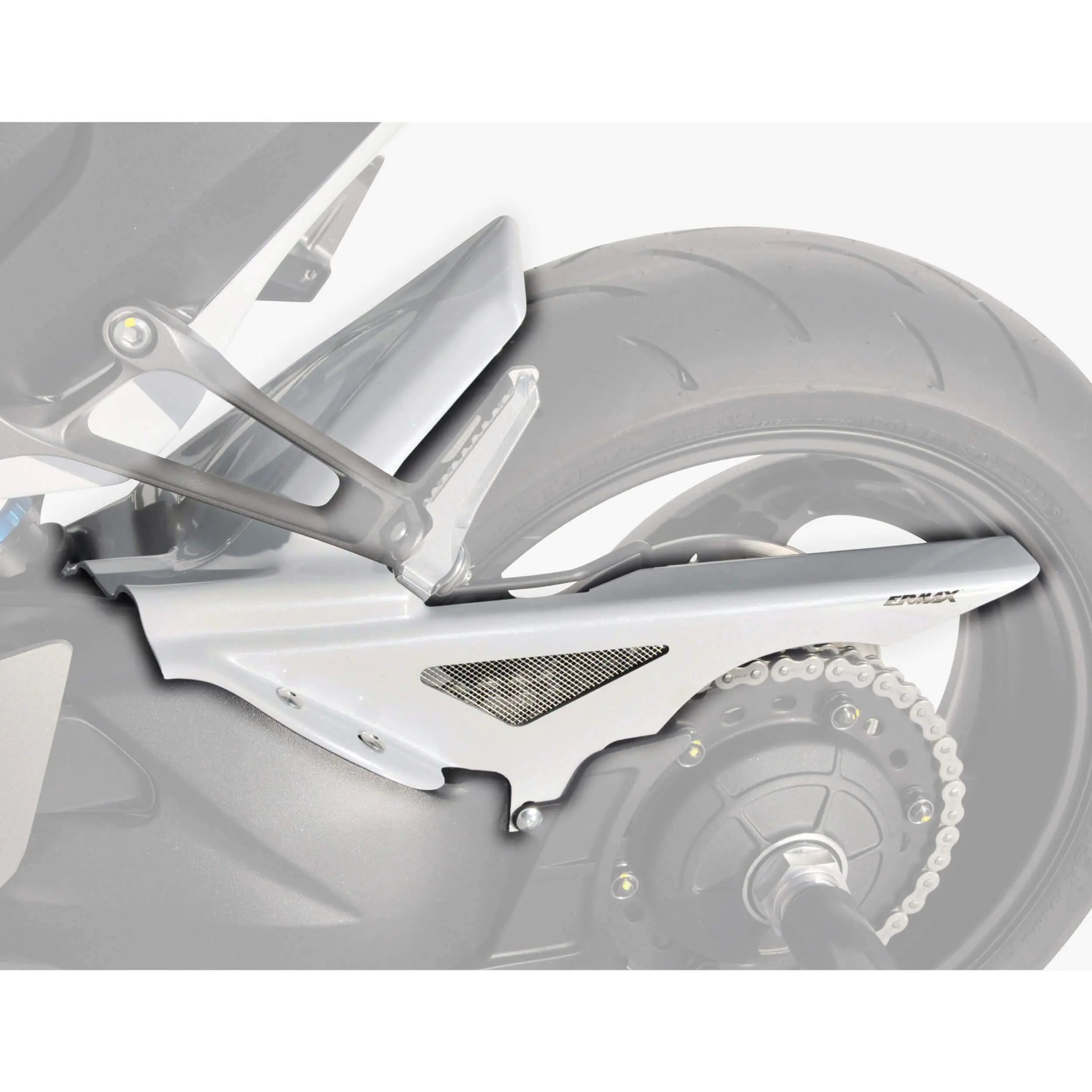 Ermax Hugger | Metallic White (Pearl Cool White) | Honda CB 1000 R 2008>2012 - Shop name