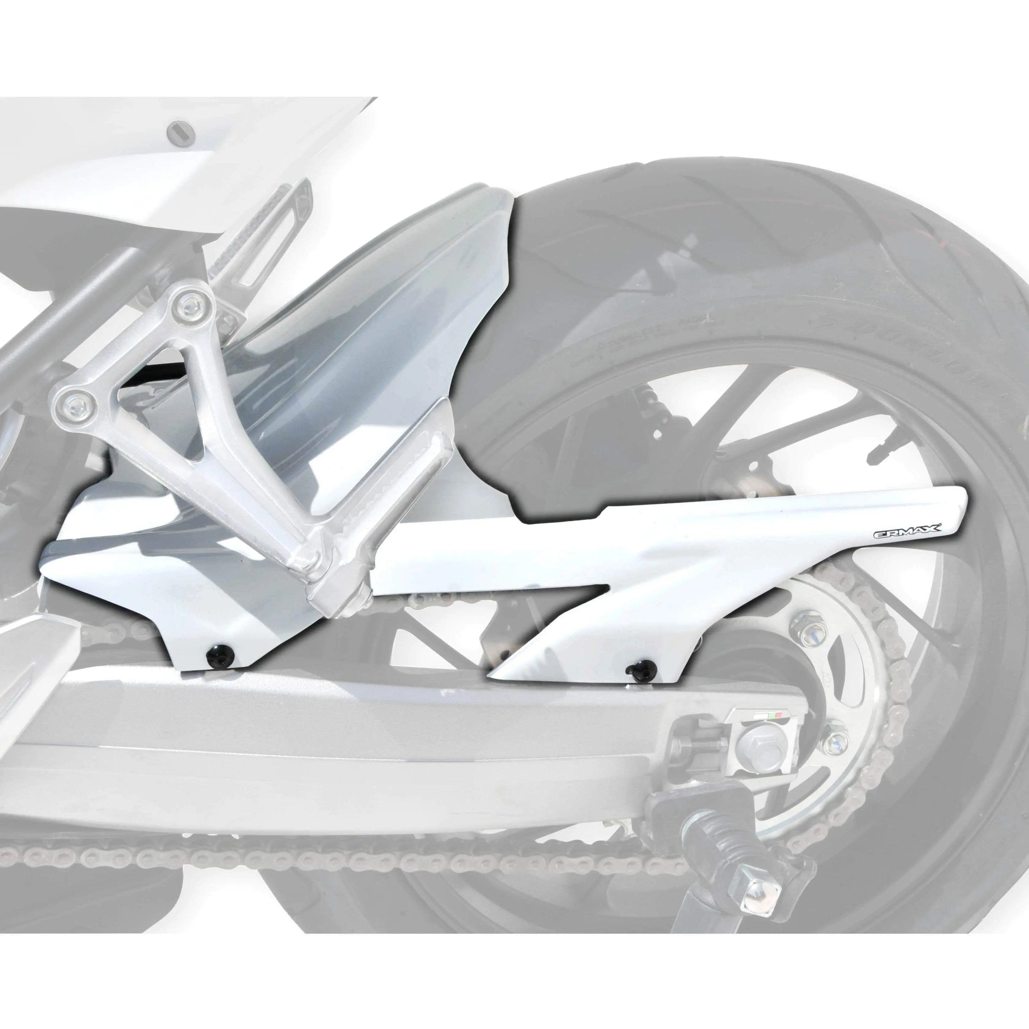Ermax Hugger | Metallic White (Pearl Metalloid White) | Honda CB 650 F 2014>2016 - Shop name