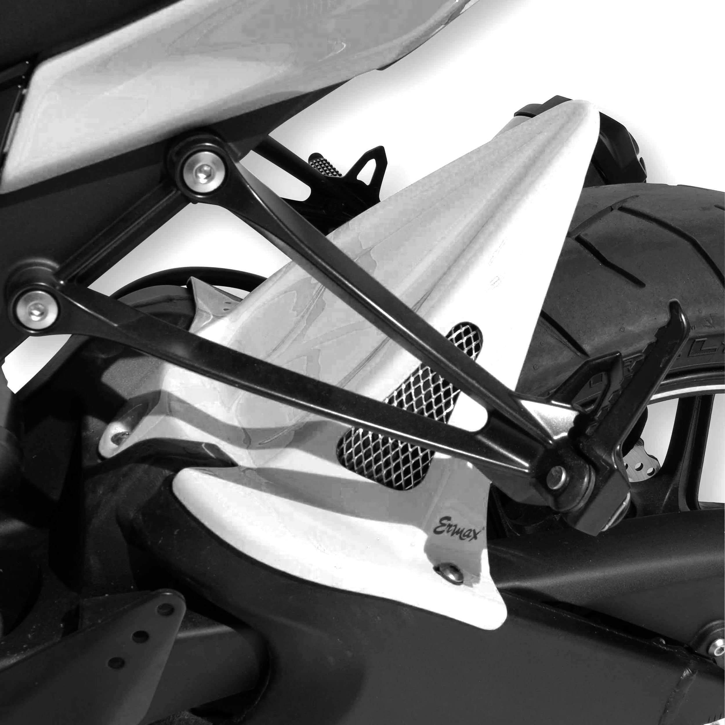 Ermax Hugger | Metallic White (Pearl Stardust White) | Kawasaki ZX10-R 2009>2010 - Shop name