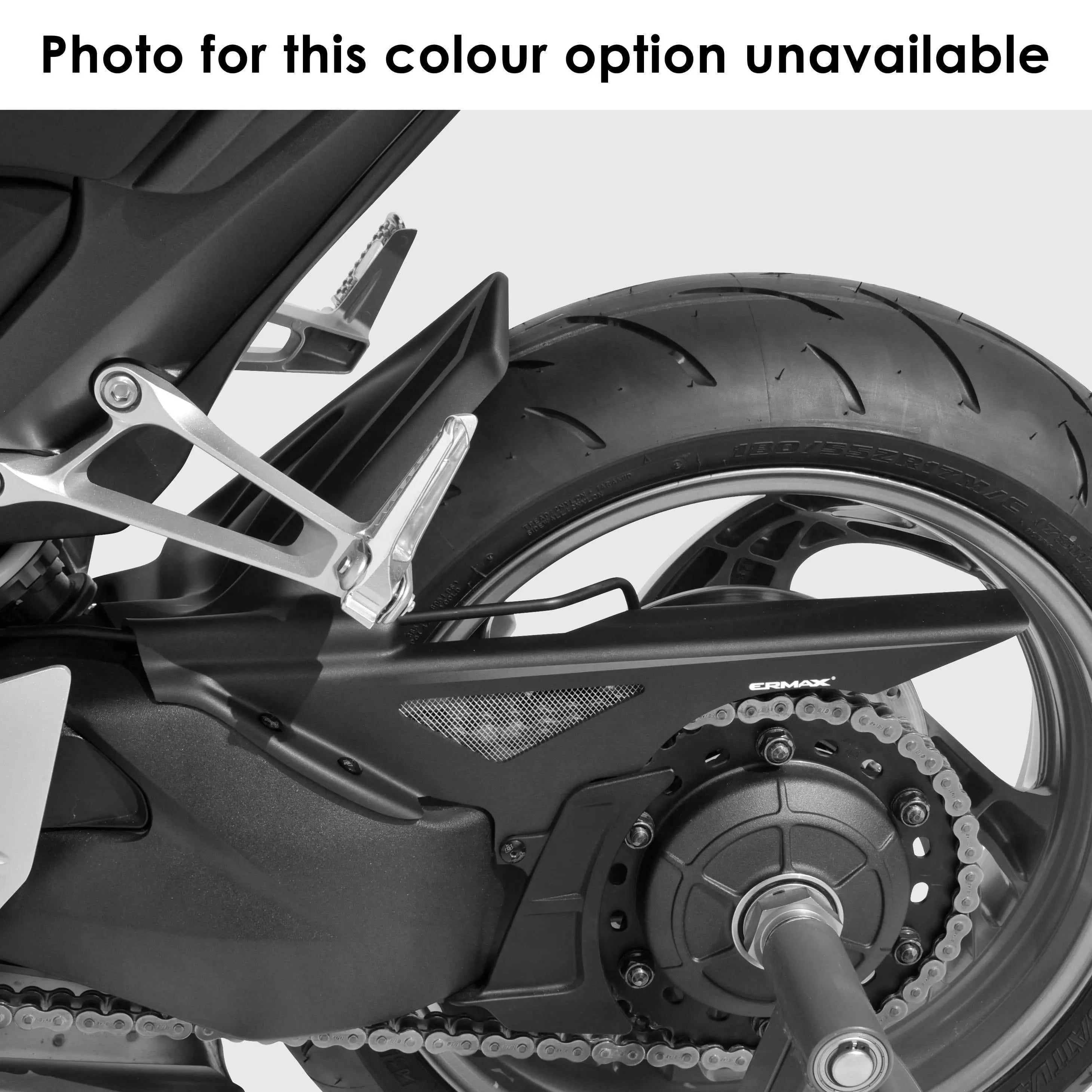 Ermax Hugger | Metallic White/Metallic Black (Pearl Cool White/Metallic Black) | Honda CB 1000 R 2015>2017 - Shop name