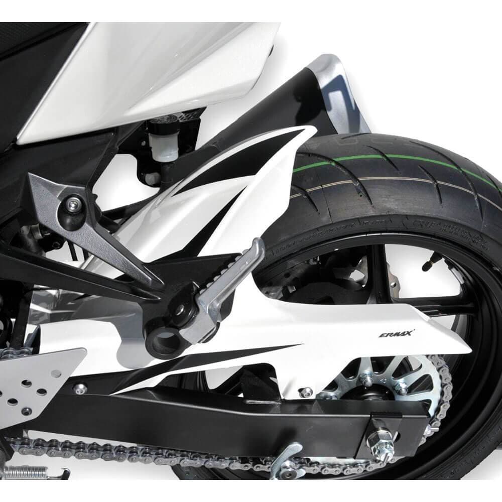 Ermax Hugger | Metallic White/Metallic Black (Pearl Stardust White/Spark Black) | Kawasaki Z 750 2010>2010 - Shop name