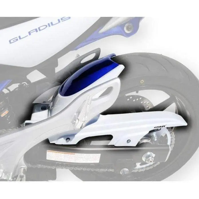 Ermax Hugger | Metallic White/Metallic Blue (Pearl Still White/Deep Blue) | Suzuki SFV 650 Gladius 2010>2010 - Shop name