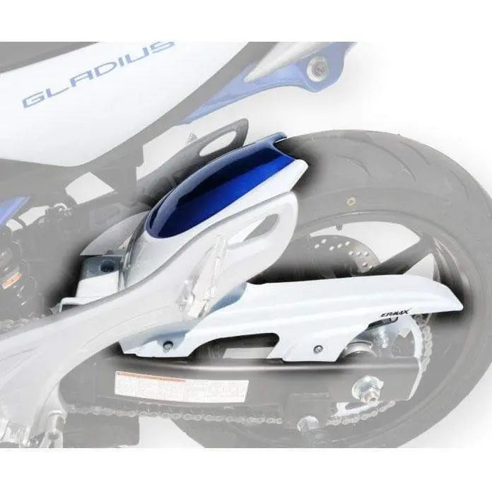 Ermax Hugger | Metallic White/Metallic Blue (Pearl Still White/Triton Blue) | Suzuki SFV 650 Gladius 2009>2009 - Shop name