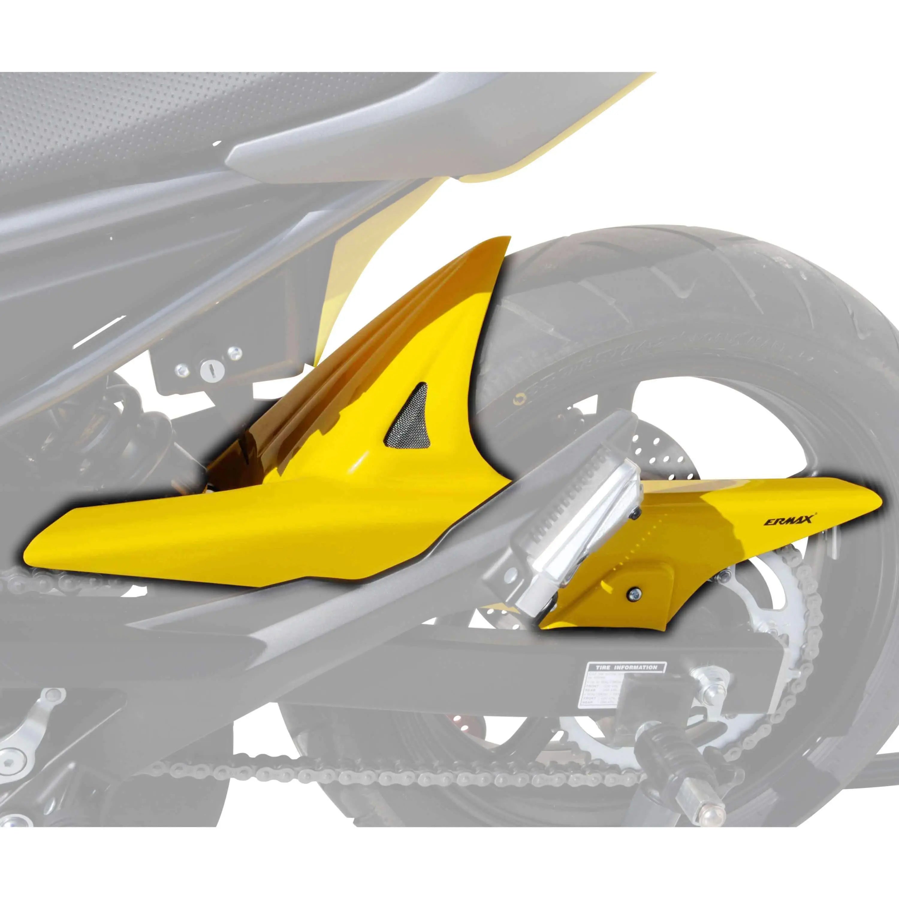 Ermax Hugger | Metallic Yellow (Extreme Yellow) | Yamaha XJ6 2009>2012 - Shop name