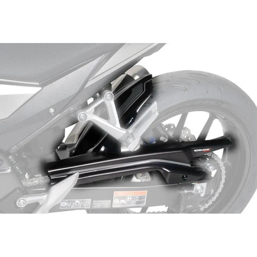 Ermax Hugger | Pearl Metalloid White/Matte Pearl Agile Blue | Honda CB 500 F 2019>Current - Shop name
