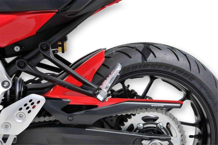 Ermax Hugger | Red and Black (Blackmax/Lava Red) | Yamaha MT-07 2014>2017 - Shop name