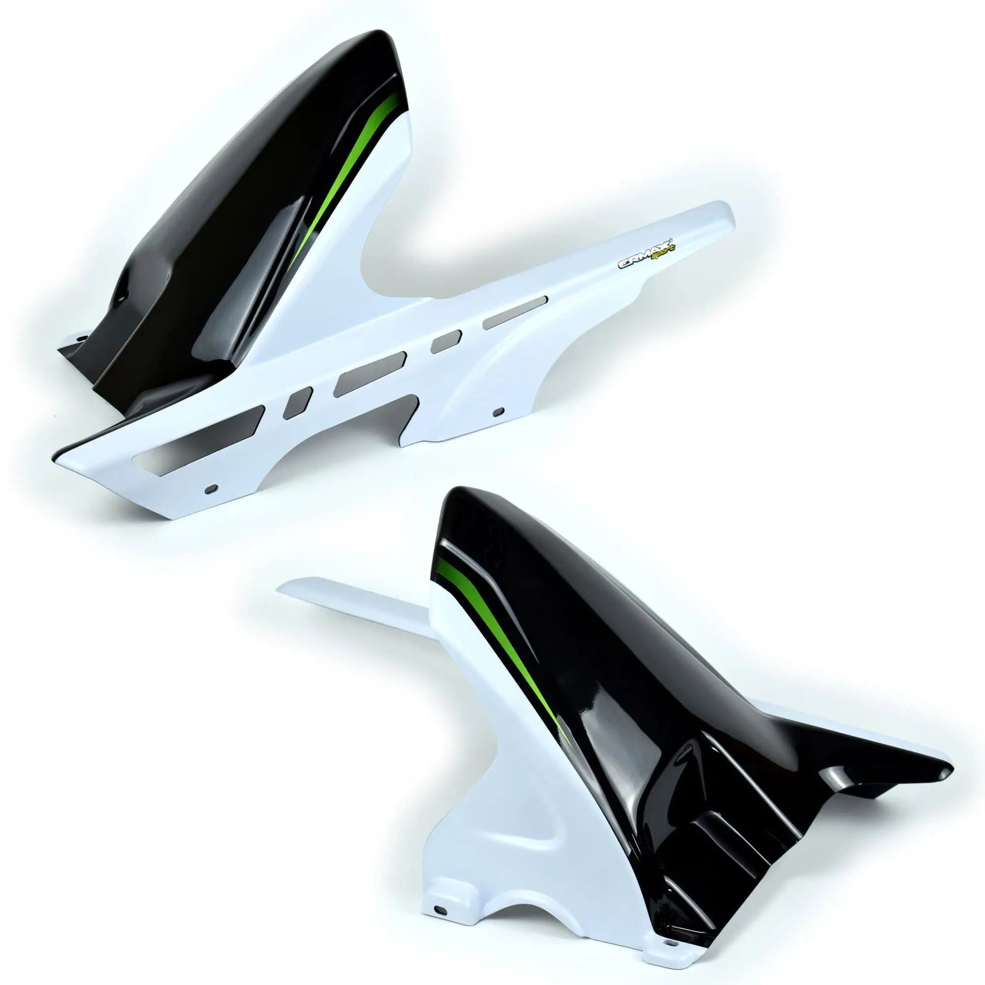 Ermax Hugger | Spark Black/Lime Green/Stardust White | Kawasaki Z 900 2019>Current - Shop name