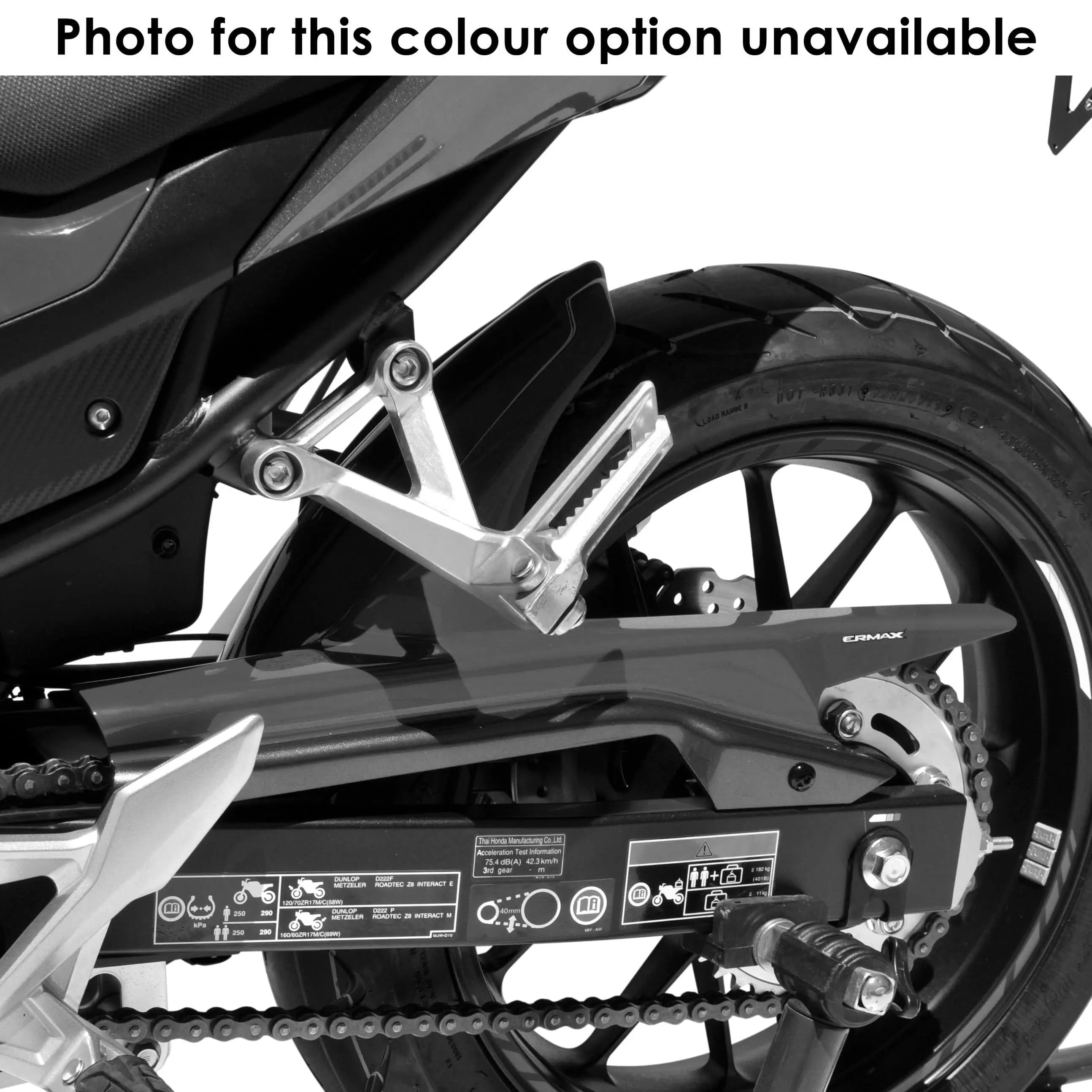 Ermax Hugger | Unpainted | Honda CB 500 F 2016>2018 - Shop name