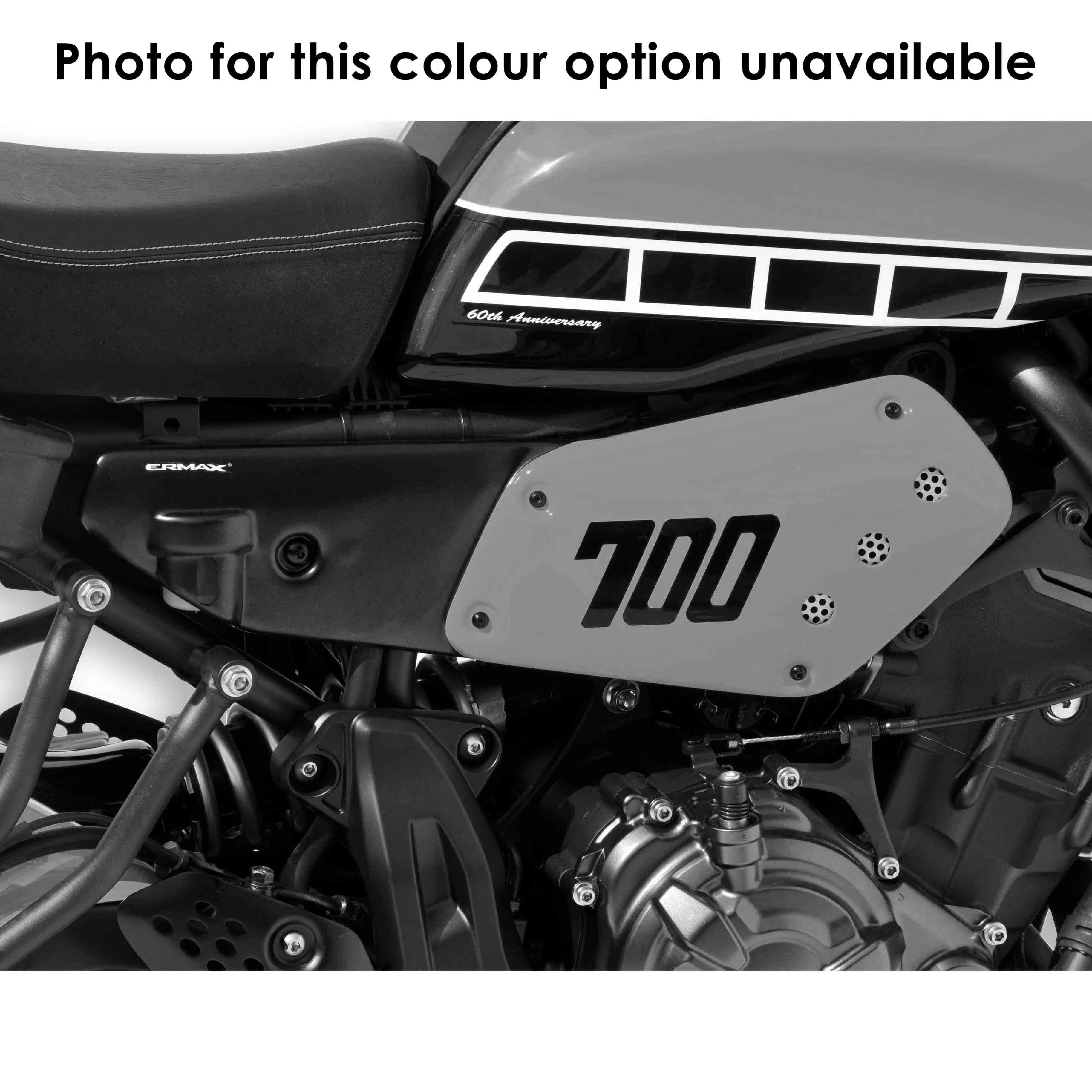 Ermax Infill Panels | Red / Matte Black (Vivid Red Cocktail 1 / Racing Red/ Blackmax) | Yamaha XSR 700 2016>2018 - Shop name