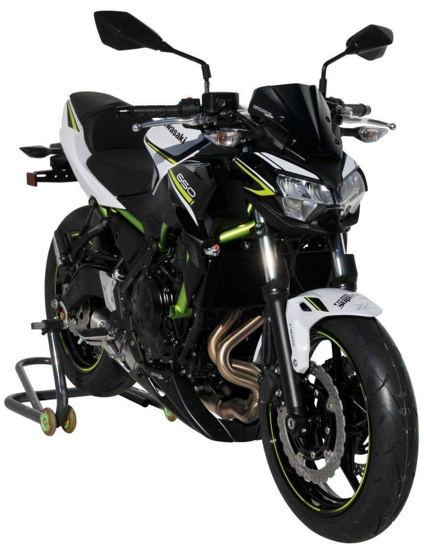 Ermax Nose Fairing | Black (Satin Black) | Kawasaki Z 650 2020>Current - Shop name