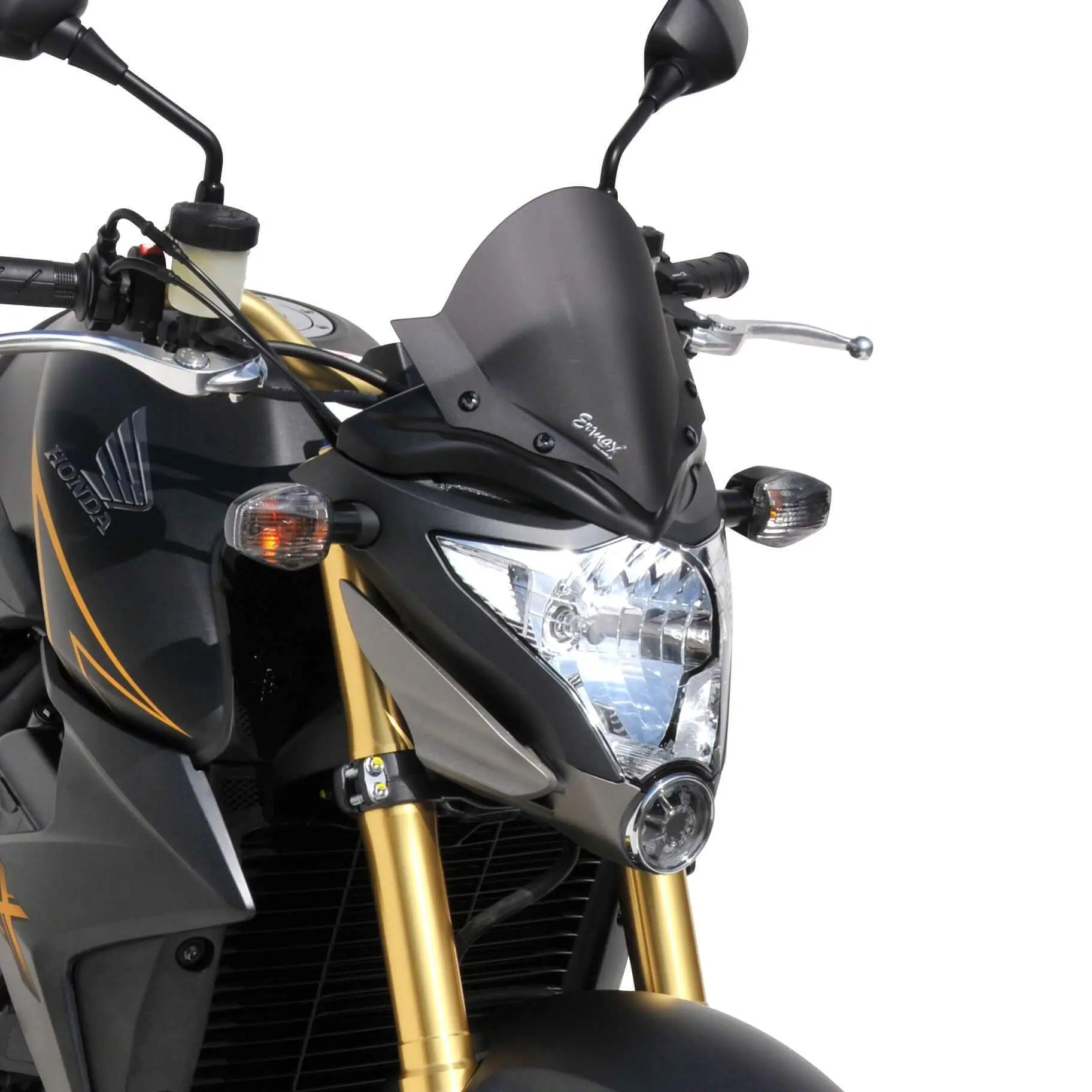 Ermax Nose Fairing | Black with Satin Black (Opaque) Screen | Honda CB 1000 R 2008>2017 - Shop name