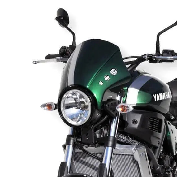 Ermax Nose Fairing | Metallic Green/Metallic Grey (Forest Green/Metallic Grey) | Yamaha XSR 700 2016>2018 - Shop name