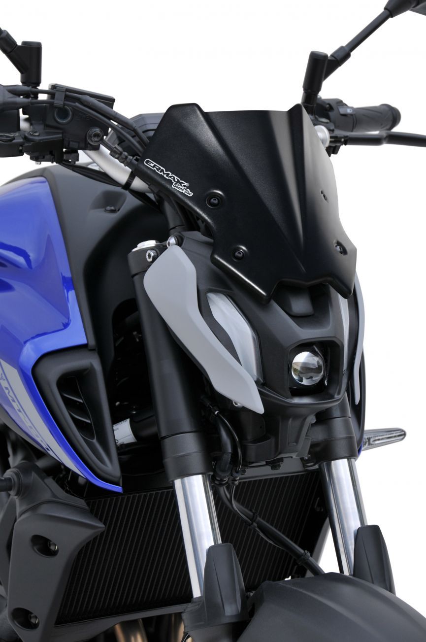 Ermax Nose Fairing | Satin Black | Yamaha MT-07 2021>2024 - Shop name