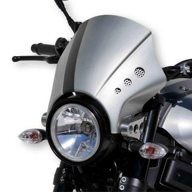 Ermax Nose Fairing | Silver / Black | Yamaha XSR 900 2016>2017 - Shop name