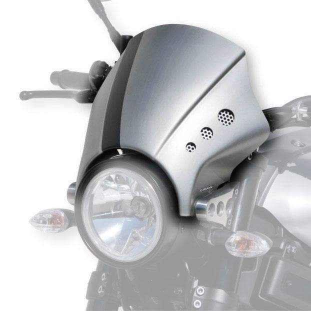 Ermax Nose Fairing | Silver / Black | Yamaha XSR 900 2016>2017 - Shop name