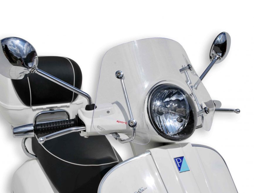 Ermax Piccolo Screen | Clear | Piaggio Vespa GTS 300 2008>2022 - Pyramid Motorcycle Accessories