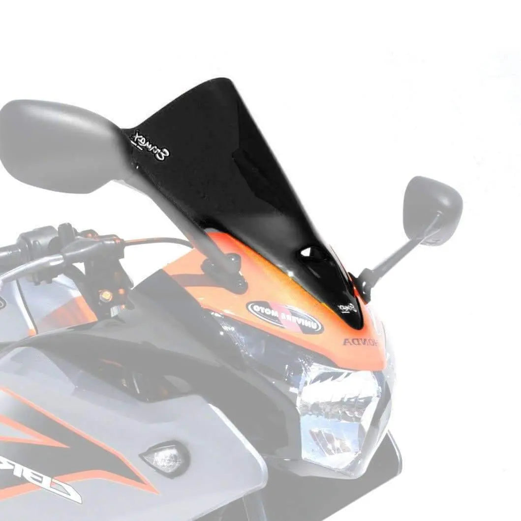 Ermax Racing Screen | Black (Opaque) | Honda CBR 125 R 2011>2018 - Shop name
