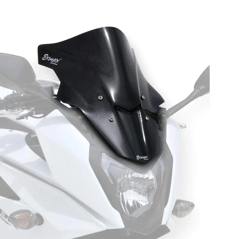 Ermax Racing Screen | Black (Opaque) | Honda CBR 650 F 2014>2016 - Shop name