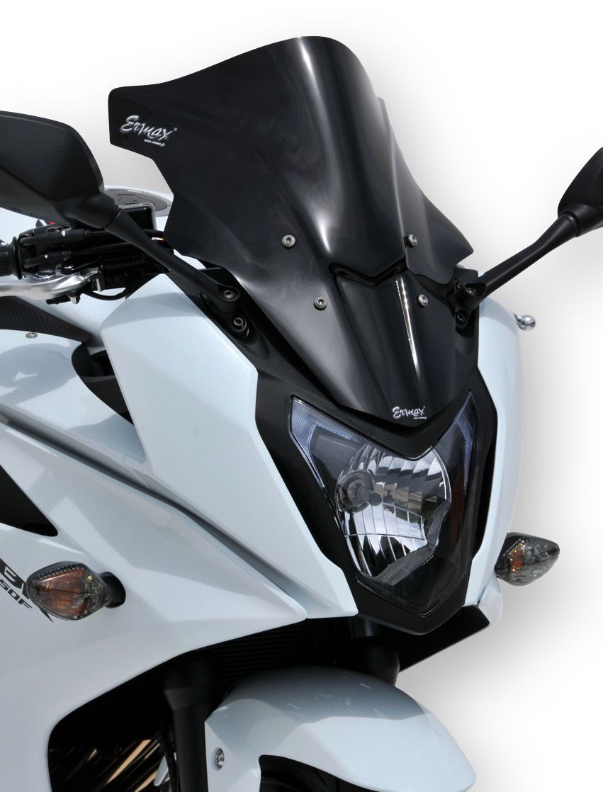Ermax Racing Screen | Black (Opaque) | Honda CBR 650 F 2017>2018 - Shop name