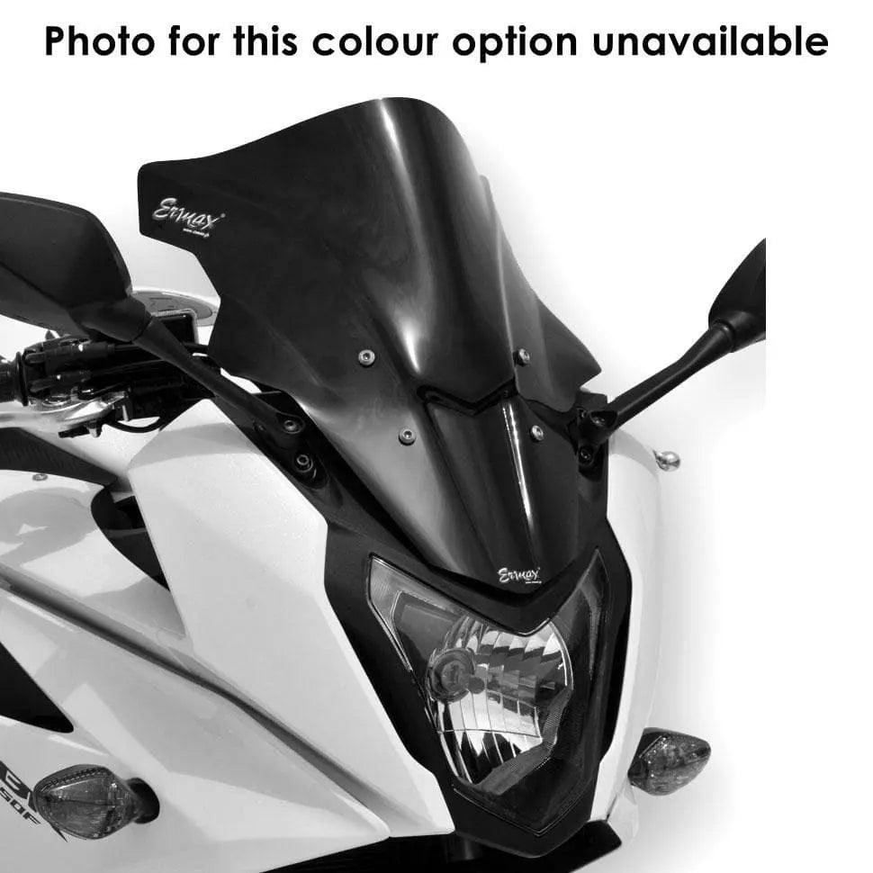 Ermax Racing Screen | Satin Black (Opaque) | Honda CBR 650 F 2017>2018 - Pyramid Motorcycle Accessories