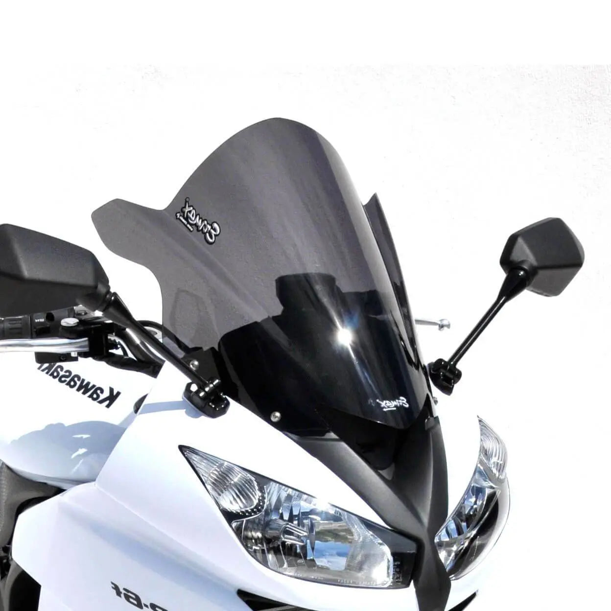 Ermax Racing Screen | Dark Smoke | Kawasaki ER-6F 2009>2011 - Shop name