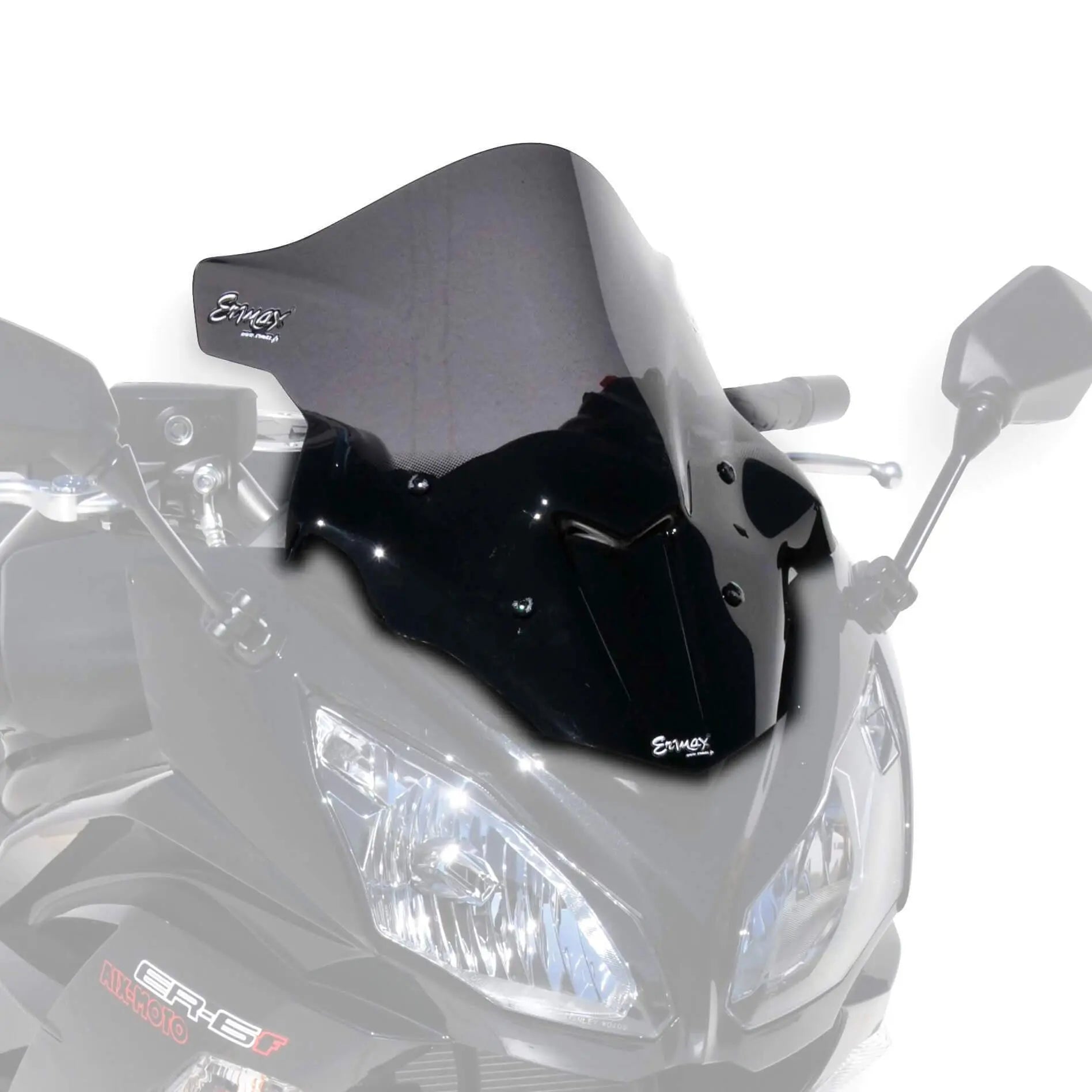 Ermax Racing Screen | Dark Smoke | Kawasaki ER-6F 2012>2016 - Shop name