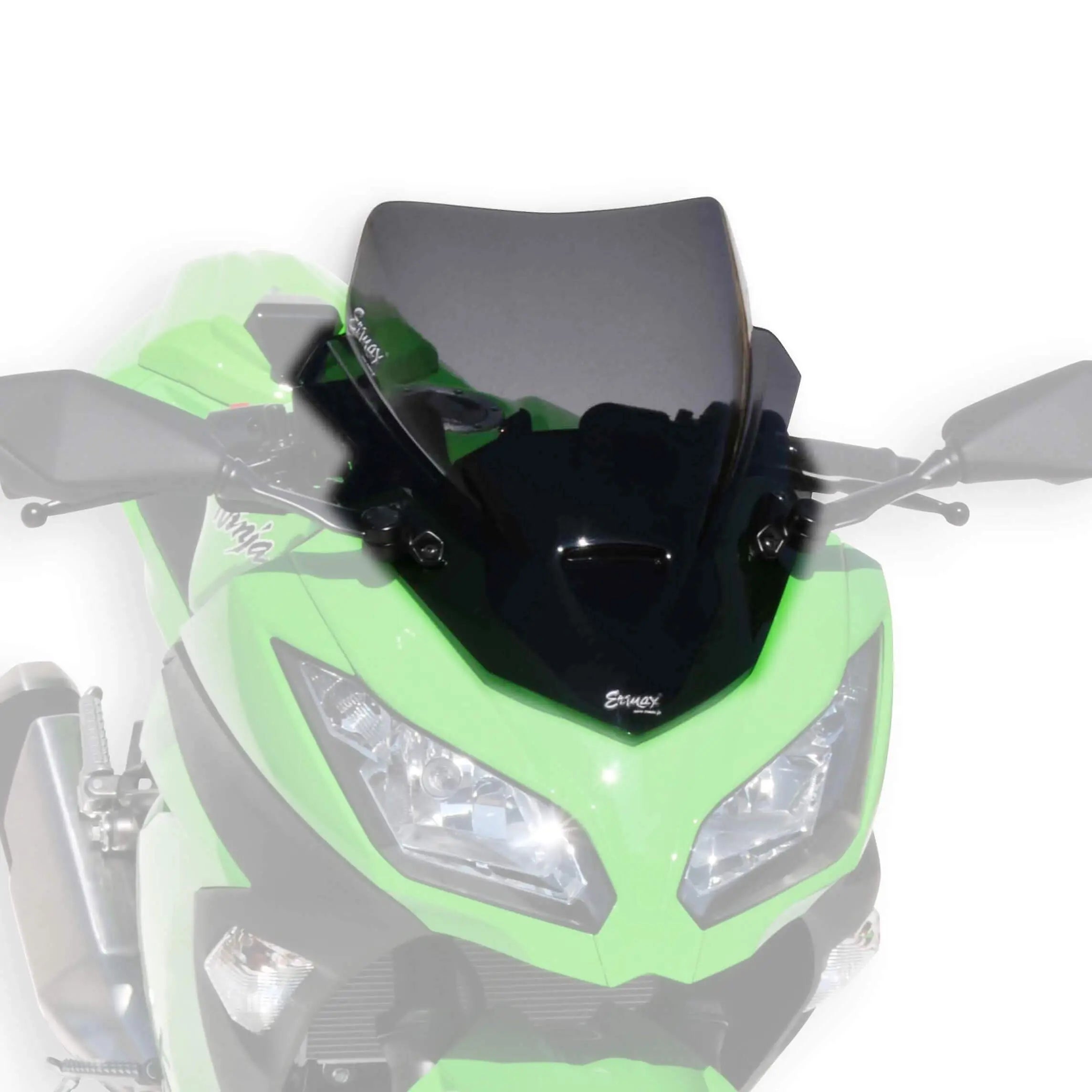 Ermax Racing Screen | Dark Smoke | Kawasaki Ninja 300 2013>2016 - Shop name