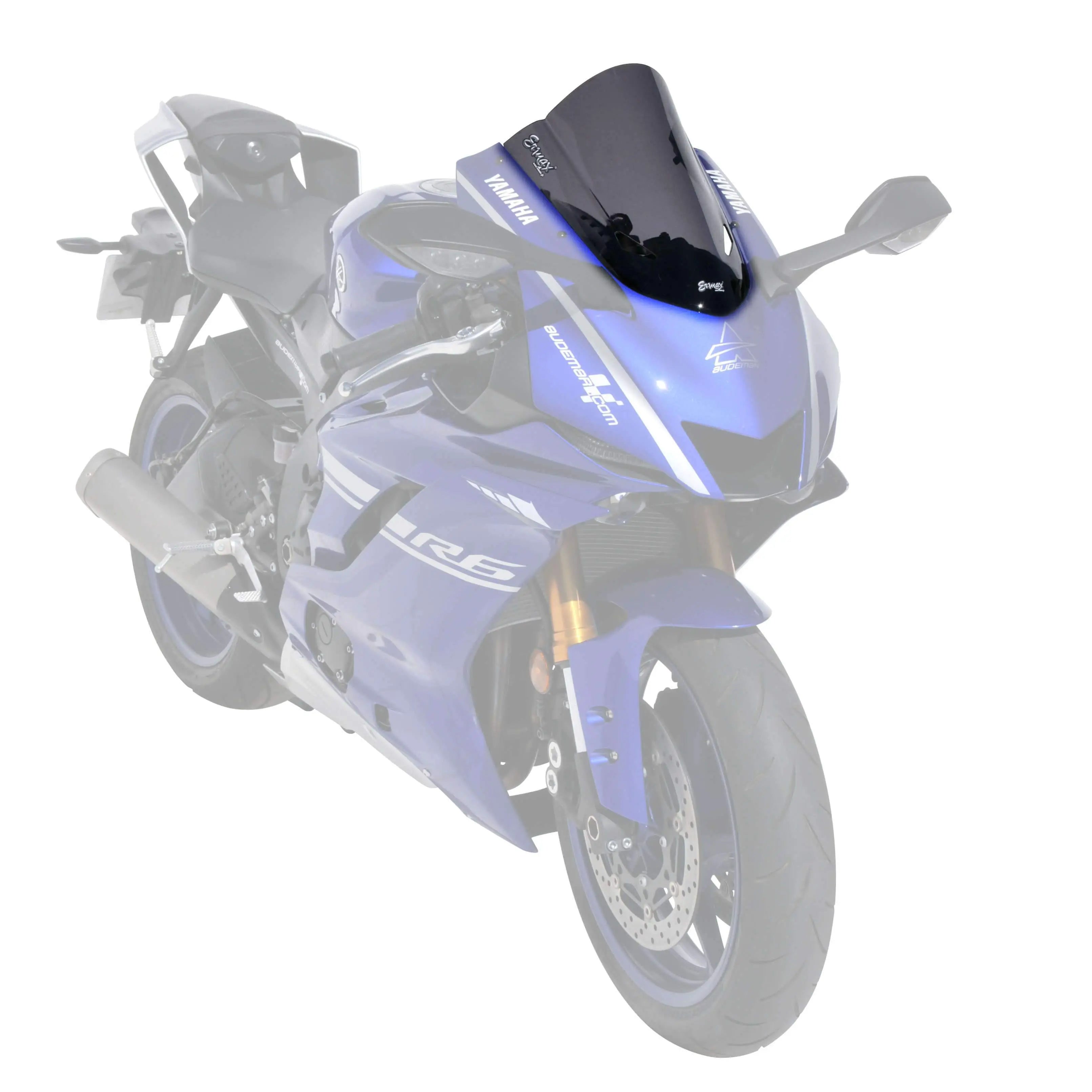 Ermax Racing Screen | Dark Smoke | Yamaha YZF-R6 2017>Current - Shop name
