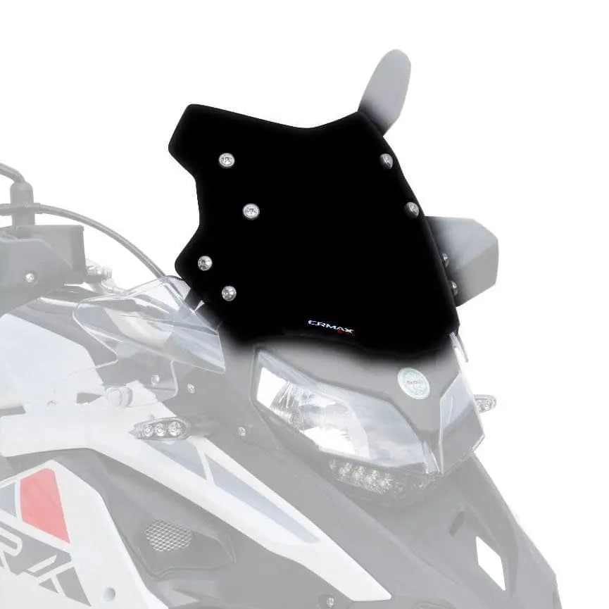 Ermax Racing Screen | Satin Black (Opaque) | Benelli TRK 502 2017>2022 - Shop name