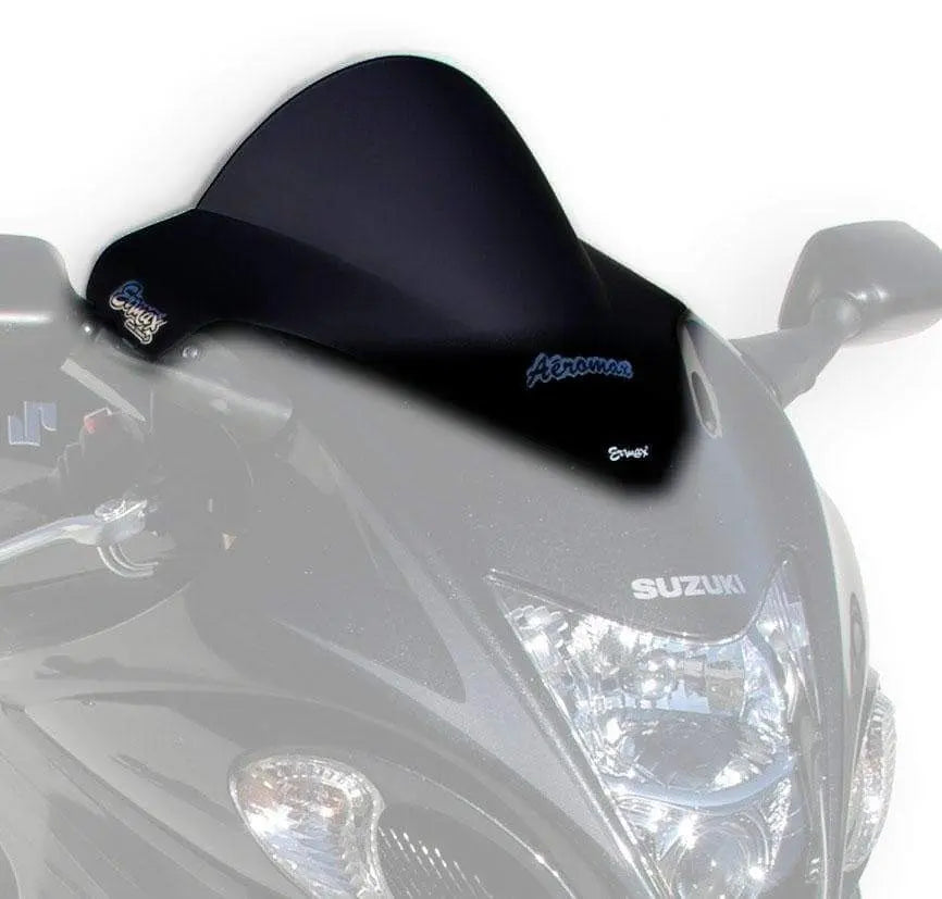 Ermax Racing Screen | Satin Black (Opaque) | Suzuki Hayabusa GSX1300R 2008>2019 - Shop name