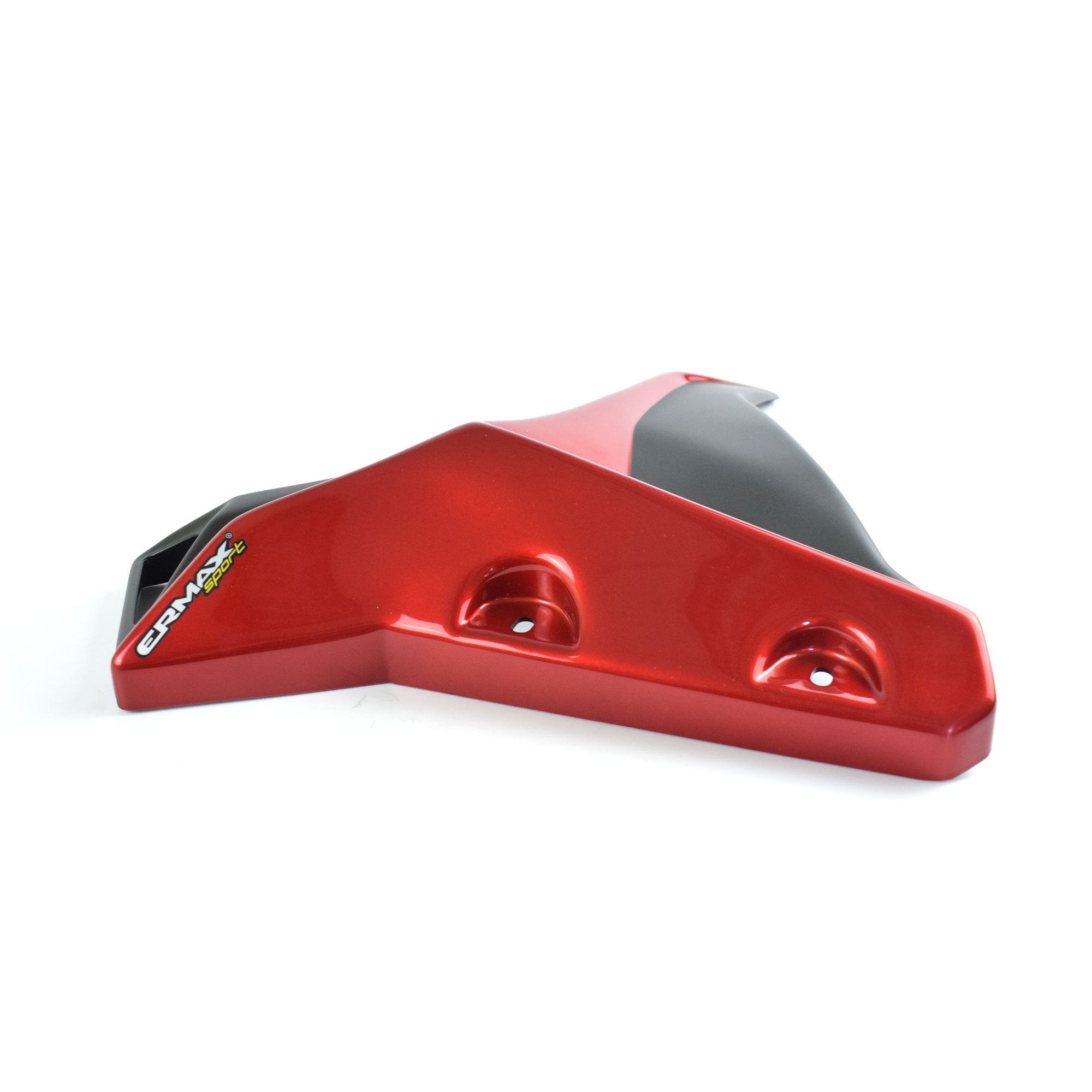 Ermax Radiator Cheeks | Black/ Red ( Blackmax/Laval Red) | Yamaha MT-07 2014>2017 - Shop name