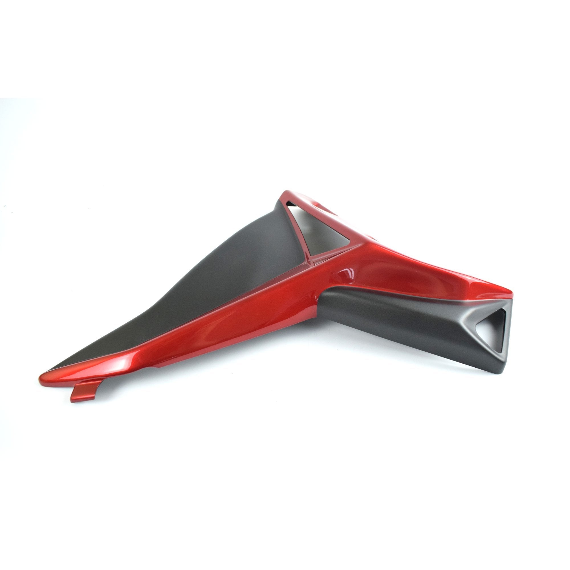 Ermax Radiator Cheeks | Black/ Red ( Blackmax/Laval Red) | Yamaha MT-07 2014>2017 - Shop name